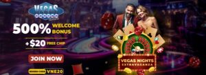 20 Free Chip No Deposit 400 Bonus At Vegas Casino Online