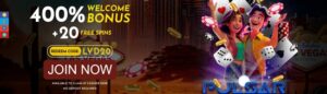 20 free spins no deposit 400 bonus at las vegas usa