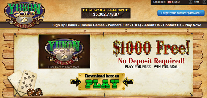 Yukon Gold Free Spins Yukon Gold Free Spins