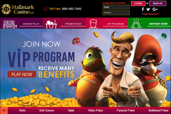 hallmark casino no deposit bonus codes free spins