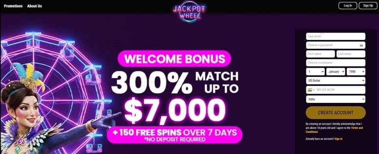Jackpot Wheel Casino